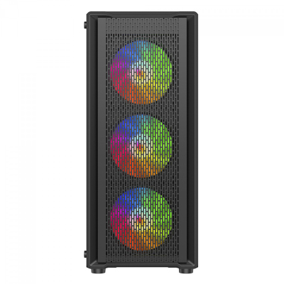 Oem AlphaCore USB 3.0 350W 400W ATX 4x Fan Gaming Bilgisayar Kasası - 2