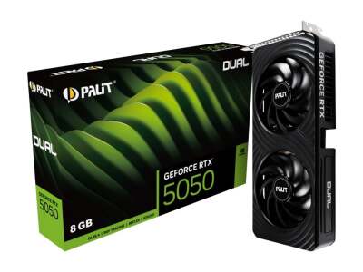 Palit GeForce RTX 5050 Dual 8GB GDDR6 128 Bit DLSS 4 Ekran Kartı - 1
