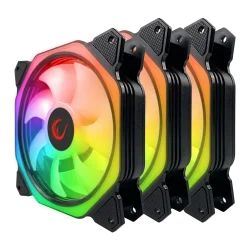 Rampage COOLWIND F1 3x12CM ARGB Kontrolcülü Fan Seti - 1