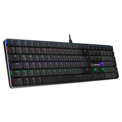 Rampage GRANITE PRO Rainbow Red Switch Low Profile Mekanik Gaming Klavye - 2