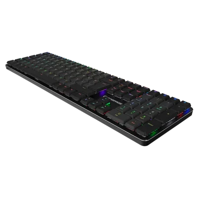 Rampage GRANITE PRO Rainbow Red Switch Low Profile Mekanik Gaming Klavye - 3