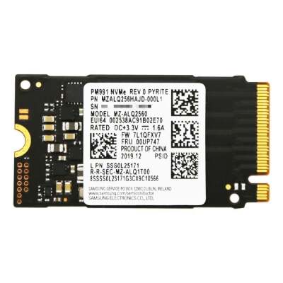 Samsung PM991 256GB 2242 NVMe M.2 SSD (Kutusuz) - 1