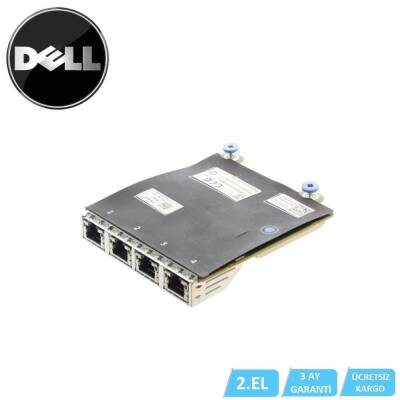SERVER ETHERNET DELL 5720 BROADCOM QUAD PORT P/N : FM487 FOR R620 R630 R720 R730 - 1