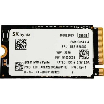 SK Hynix BC901 256GB 2242 NVMe M.2 SSD (Kutusuz) - 1