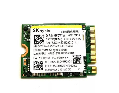 SKhynix BC901 128GB 2230 NVMe M.2 SSD (Kutusuz) - 1