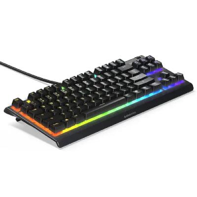 SteelSeries Apex 3 TKL Siyah RGB Kablolu Oyuncu Klavyesi - 3