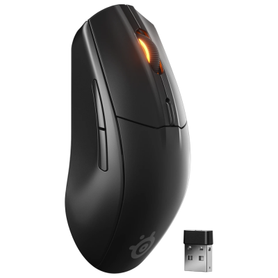 SteelSeries Rival 3 Gen 2 Siyah RGB Optik Kablosuz Oyuncu Mouse - 2