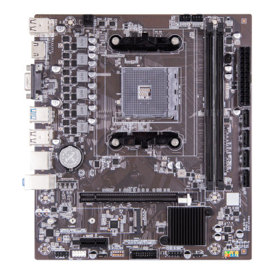 Turbox A320 Sata,M2 Ddr4 3000MHZ Usb 3.0 Vga Hdmi Ses G.Lan AM4 Anakart - 1