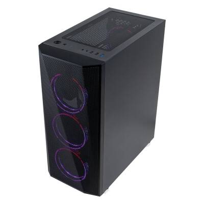 Turbox ASHE 4x ARGB Slim Ring Fan USB 3.0 400W 500W ATX Bilgisayar Kasası - 4