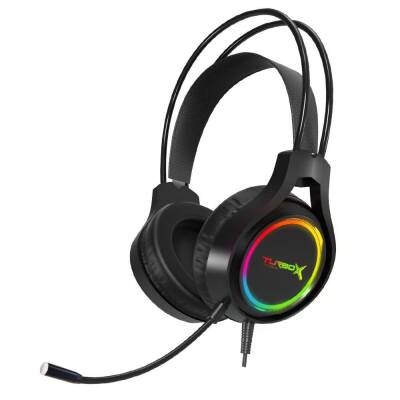 Turbox ClanX Rainbow Backlight USB Kafa Bantlı Gaming 7.1 Mikrofonlu Kulaklık - 1