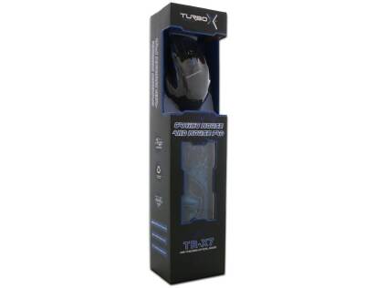 Turbox EpicBeast TR-X7 3200Dpi Usb Kablolu Mavi Siyah Gaming Optik Mouse + Pad Hediyeli - 4