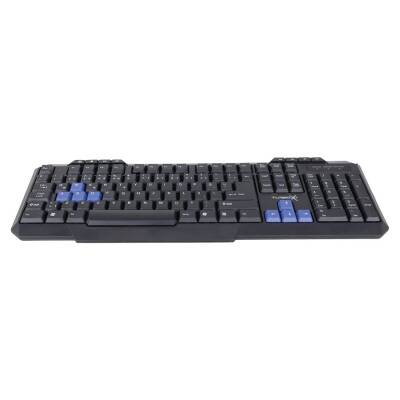 Turbox Founder TR-X3 USB Kablolu Mavi/Siyah Multimedya Standart Q Klavye - 2