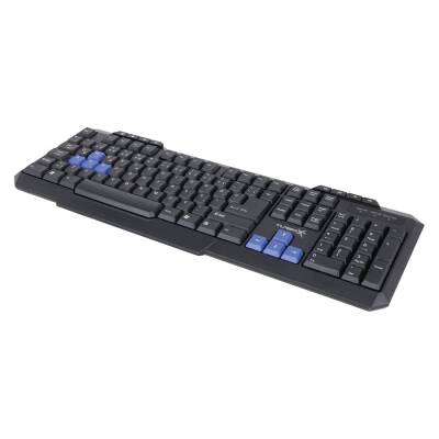 Turbox Founder TR-X3 USB Kablolu Mavi/Siyah Multimedya Standart Q Klavye - 4