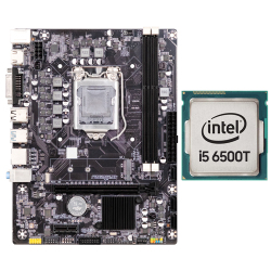 Turbox Intel® Core™ i5 6500T İşlemci Turbox TitanX DDR3 H110 Chipset Anakart Bundle Oem Paket - Turbox