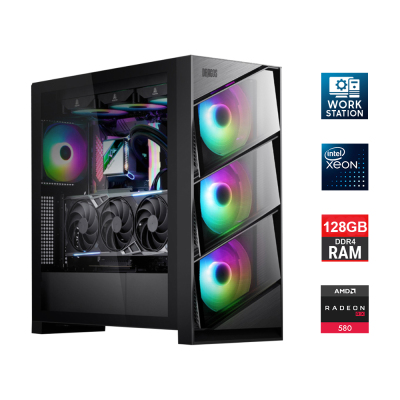 Turbox Xeon E5-2640 V4 Çift Işlemci 40 Çekirdek 128GB 2tb Nvme 8GB RX580 Workstation Sistem Tavsiyesi - 1