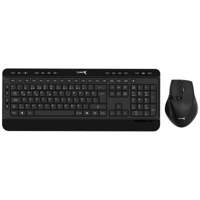 Turbox Maindesk USB Kablosuz 2.4ghz Piano Black Multimedya Standart Q Bilek Destekli Klavye ve Mouse Set - 1