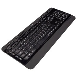 Turbox Maindesk USB Kablosuz 2.4ghz Piano Black Multimedya Standart Q Bilek Destekli Klavye ve Mouse Set - 4