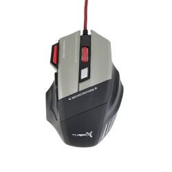 Turbox NitroMind TX10 3200Dpi Usb Kablolu Gaming Optik Macro Mouse - 1