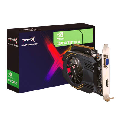 Turbox Pirate Myth M GT1030 Nvidia GDDR5 64Bit Vga.Hdmi Tek Fan 2GB Ekran Kartı (BOX) - 1