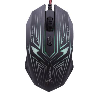 Turbox PlasmaCore TR-X10 2400Dpi Usb Kablolu Gaming Optik Mouse - 1