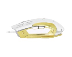 Turbox RareClass TR-X7 3200Dpi Usb Kablolu Beyaz Gaming Optik Mouse - 2