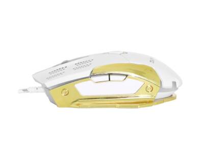 Turbox RareClass TR-X7 3200Dpi Usb Kablolu Beyaz Gaming Optik Mouse - 2