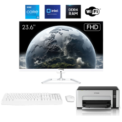 Turbox TAx1635 i5 12450H 16GB DDR4 Ram 256GB SSD 23.6 inç FHD BT Webcam WiFi + YAZICI All in One PC - 1