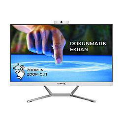 Turbox TAx1765 i5 9400 8GB Ram 256GB SSD 23.8 inç FHD Dokunmatik WiFi BT Webcam All in One PC - Turbox (1)