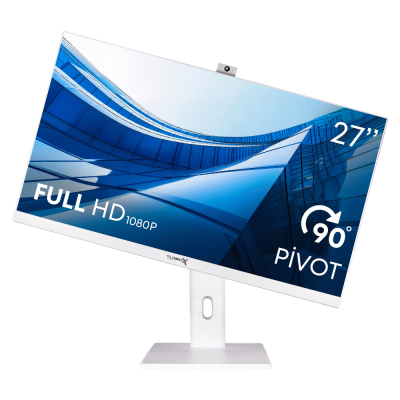 Turbox TAx1863 i5 14500 16GB DDR4 Ram 512GB NVMe 27 inç FHD Beyaz Pivot BT Webcam WiFi All in One PC - 2