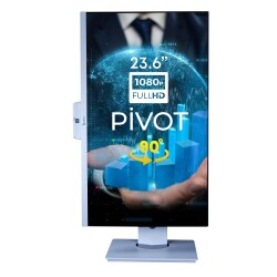 Turbox TAx596 i7 3.Gen 8GB Ram 128GB SSD 23.6 Pivot Webcam All In One Bilgisayar - 3