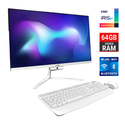 Turbox TAxPro10 i7 1265U 64GB DDR4 Ram 2TB SSD 21.5 inç FHD BT Webcam WiFi All in One Bilgisayar - 1
