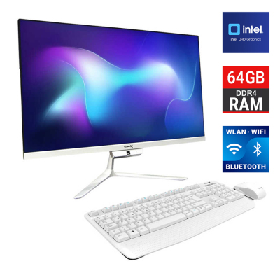 Turbox TAxPro7 i5 12450H 64GB DDR4 Ram 1TB SSD 21.5 inç FHD BT Webcam WiFi All in One Bilgisayar - 1