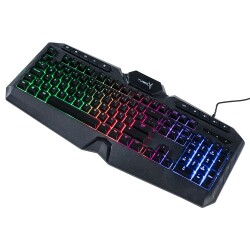 Turbox TR-GK102 USB Kablolu Gaming Standart Q Rainbow Aydınlatma Multimedia Klavye - 2