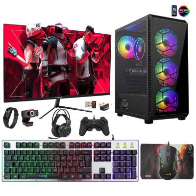 Turbox Tx1143 i7 860 16GB Ram 256GB SSD 4GB GT730 Ekran Kartı 23.6 inç Oyun Hazır Sistem - 1