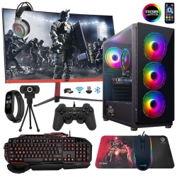 Turbox Tx1187 i5 4440 16GB Ram 256GB SSD 1TB HDD 4GB GTX1050Ti 23.6 inç 165Hz Curved Oyuncu Bilgisayarı - 1