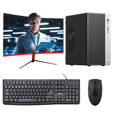 Turbox Tx3049 i7 2600 16GB Ram 256GB M.2 NVMe SSD 23.6 inç Curved Monitör Masaüstü Ev Oem Paket - 1