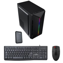 Turbox Tx3172 i5 650 8GB Ram 512GB SSD 128GB Taşınabilir Usb 3.0 SSD Disk Masaüstü Ofis Bilgisayarı - 1