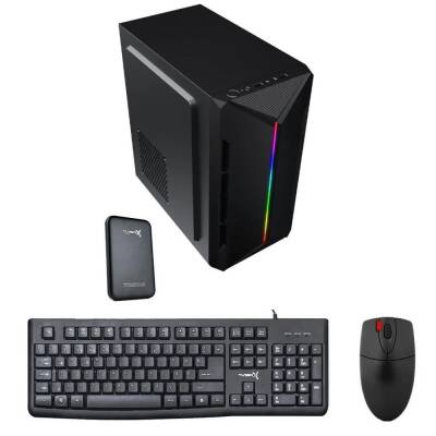 Turbox Tx3172 i5 650 8GB Ram 512GB SSD 128GB Taşınabilir Usb 3.0 SSD Disk Masaüstü Ofis Bilgisayarı - 1