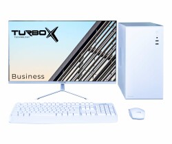 Turbox Tx3614 i5 2400 16GB Ram 512GB SSD 23.8 inç Monitör Beyaz Masaüstü Ev Ofis Hazır Sistem - 1