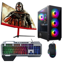 Turbox Tx4097 i5 3470 16GB Ram 1TB SSD 4GB RX550 23.6 100Hz Curved Monitör Oyun Hazır Sistem - 1