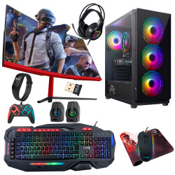 Turbox Tx4146 i5 4440 16GB Ram 1TB SSD 4GB GTX750Ti GDDR5 27 inç Curved Oyun Hazır Sistem - 1