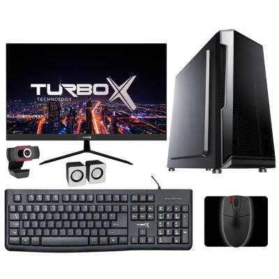 Turbox Tx4497 i5 4440 8GB Ram 256GB SSD 21.5 inç FHD Monitör Ofis Hazır Sistem - 1