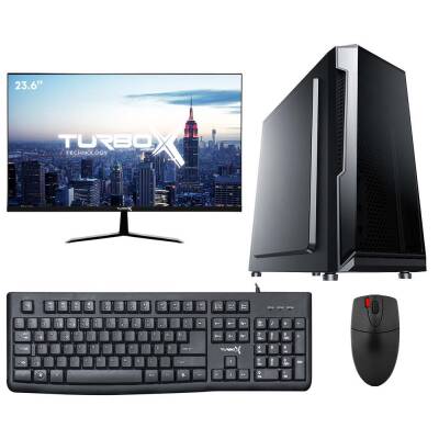 Turbox Tx4511 Intel Core i5 3470 8GB Ram 1TB SSD 23.6 inç FHD Monitör Masaüstü Ofis Hazır Sistem - 1