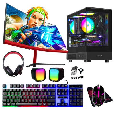Turbox Tx4546 AMD Ryzen 5 3600 6 Çekirdek 32GB DDR4 512GB NVMe 4GB RX550 23.6 Curved Oyun Hazır Sistem - 1