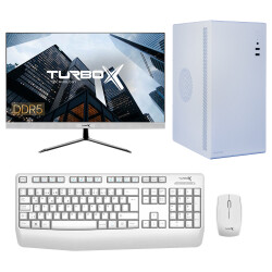 Turbox Tx4748 Intel Core i7 13700 16GB DDR5 Ram 1TB NVMe 21.5 inç FHD Monitör Ofis Hazır Sistem - 1