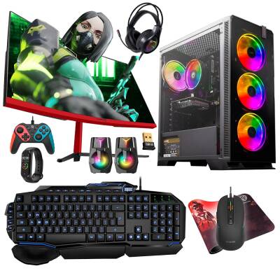 Turbox Tx4791 i5 10400F 16GB Ram 1TB SSD 4GB RX560 GDDR5 27 Curved Oyun Hazır Sistem - 1