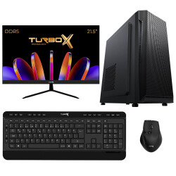 Turbox Tx4868 Intel Core i3 12100 16GB DDR5 Ram 1TB NVMe 21.5 inç FHD Monitör Ofis Hazır Sistem - 1