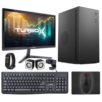 Turbox Tx4955 Intel Core i7 4770 8GB Ram 512GB M.2 NVMe SSD 19.5 inç Masaüstü Ofis Hazır Sistem - 1