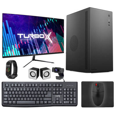 Turbox Tx4991 Intel Core i7 4770 8GB Ram 512GB M.2 NVMe SSD 23.6 FHD Masaüstü Ofis Hazır Sistem - 1
