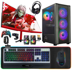 Turbox Tx5002 i7 860 16GB Ram 1TB SSD 4GB GTX1650 27 Curved Oyun Hazır Sistem - 1